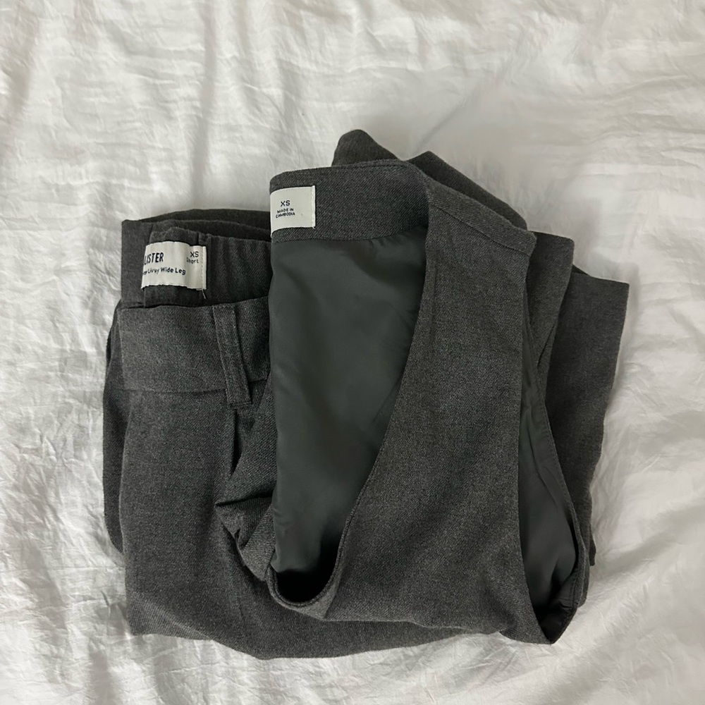 Matching heather Charcoal Pants and vest